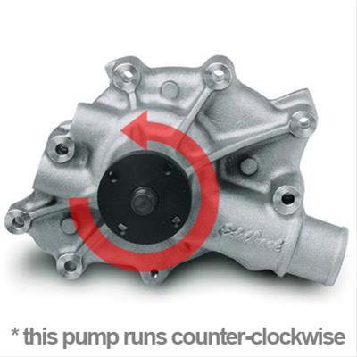 Edelbrock Water Pump High Performance Ford 1986-93 5 0L V8 Engines w/ Serpentine Belt Drive thumbnail 2