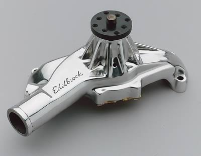 Edelbrock Water Pump High Performance Chevrolet Universal 396-502 CI V8 thumbnail 2