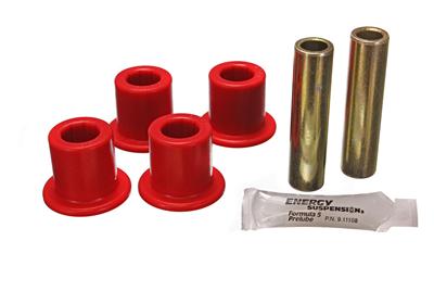 Energy Suspension Jeep Frame Shackle Bushing Set - Red