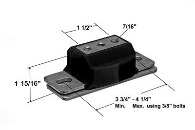 energy suspension transmission mount