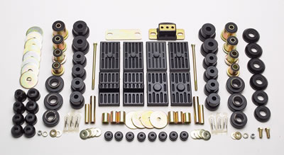 Energy Suspension 05-07 Scion tC Black Rear Sub Frame Bushing Set thumbnail 2