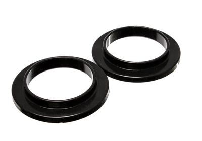 Energy Suspension Universal 3 3/4in ID 5 7/16in OD 7/8in H Black Coil Spring Isolators (2 per set)