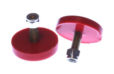Energy Suspension Low Profile Red Bump Stop Set 11/16 inch Tall / 2 inch dia. (2 per set)