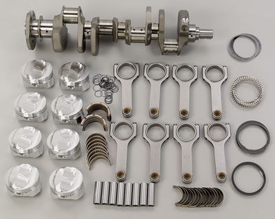 Eagle Chevy 350 3.750in Crank 6.000in H-Beam 6cc Dome 4.030in Pistons Balanced Assembly thumbnail 2
