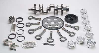 Eagle Chevy 350 3.750in Crank 6.000in I-Beam Rods -16cc 4.030in Pistons Balanced Assembly thumbnail 2