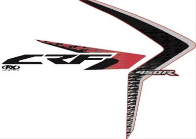 Factory Effex Honda Racing Sticker Kit