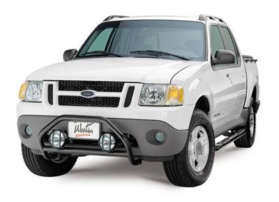 Westin Signature Series Step Bars for 2001-2005 EXPLORER SPORT TRAC - 25-1895 Bars, Nerf Bars, Series, Steel, Black Powdercoated, 3 in. Diameter, Ford, Pair thumbnail 2