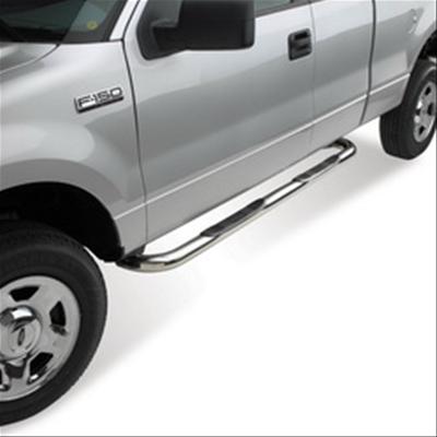Westin E-Series Step Bars 23-3385 Bars, Nerf Bars, E-Series, Steel, Black Powdercoated, 3 in. Diameter, Buick, Chevy, GMC, Saturn, Pair thumbnail 2