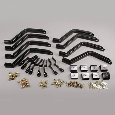 Westin 1995-1999 Chevrolet/GMC Tahoe 2dr Running Board Mount Kit - Black thumbnail 2