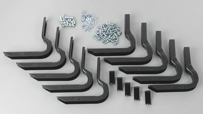 Westin 00-04 Chevy/GMC Suburban/Tahoe/Yukon/YukonXL (Excl 43135 Z71) Running Board Mount Kit - Black thumbnail 2