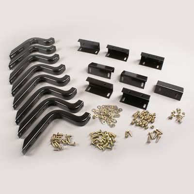 Westin 2002-2005 Ford/Mercury Explorer/Mountaineer 4dr (Excl Sport) Running Board Mount Kit - Black thumbnail 2