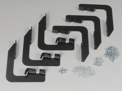 Westin 2002-2009 Chevrolet/GMC/Oldsmobile/Isuzu Trailblazer Running Board Mount Kit - Black thumbnail 2