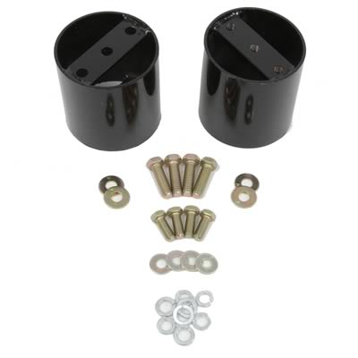 Firestone Air Bag Helper Spring Spacers WR17602373 Spacers, Steel, Natural, 5 in. Height, Axle Mount, Pair thumbnail 2