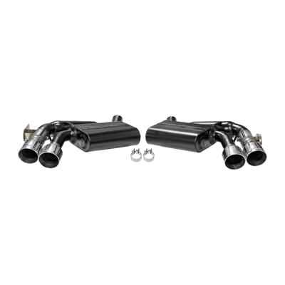 Flowmaster Delta 40/Outlaw Tandem Exhaust Systems 817746 System, Mufflers, Axle-back, Stainless Steel, Camaro SS, 6.2L, Fits with Performance Option (NPP-Quad Tip), Kit thumbnail 5