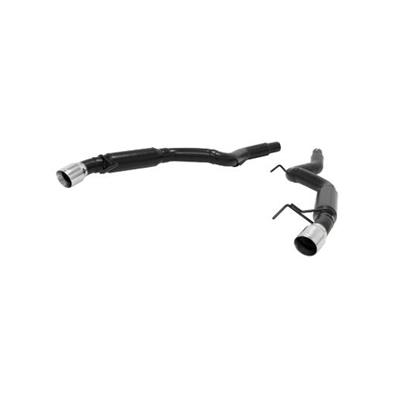 Flowmaster Outlaw Series Exhaust Systems for 2015-2017 MUSTANG - 817732 System, Series, Rear Axle-Back, 409 Stainless Steel, Black, 3 in. Diameter, Polished Tip, Ford, Kit thumbnail 2