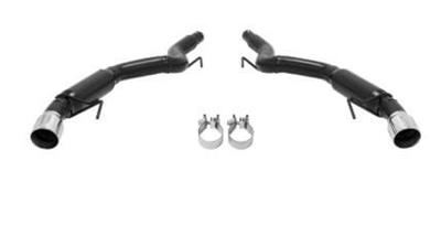 Flowmaster Outlaw Series Exhaust Systems for 2015-2017 MUSTANG - 817732 System, Series, Rear Axle-Back, 409 Stainless Steel, Black, 3 in. Diameter, Polished Tip, Ford, Kit thumbnail 4