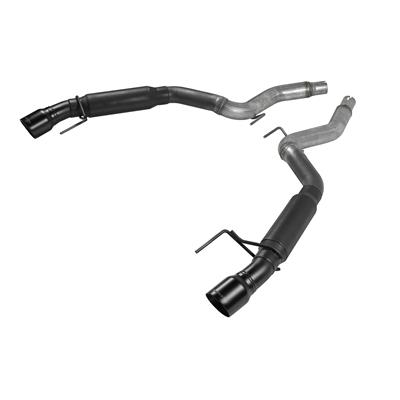 Flowmaster Outlaw Series Exhaust Systems for 2015-2023 MUSTANG - 817823 System, Series, Rear Axle-Back, 409 Stainless Steel, Natural/Black, 3 in. Diameter, Black Ceramic Coated Tip, Ford, Kit thumbnail 3