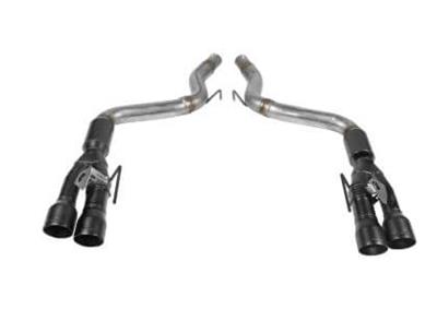 Flowmaster Outlaw Series Exhaust Systems 817824 System, Series, Rear Axle-Back, 409 Stainless Steel, Natural/Black, 3 in. Diameter, Black Ceramic Coated Tip, Ford, Kit thumbnail 5