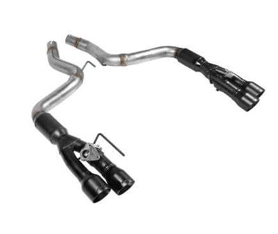 Flowmaster Outlaw Series Exhaust Systems 817824 System, Series, Rear Axle-Back, 409 Stainless Steel, Natural/Black, 3 in. Diameter, Black Ceramic Coated Tip, Ford, Kit thumbnail 4