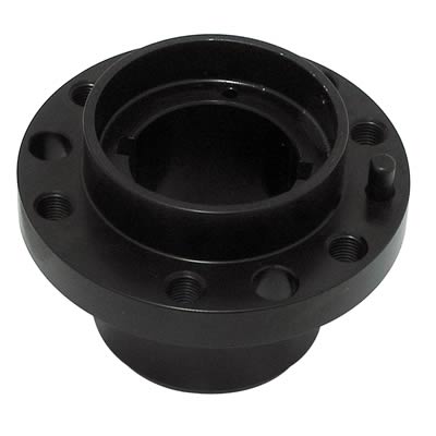 Fluidampr BBC Int Balanced Dual (3/16in & 1/4in) Keyway Harmonic Balancer Adapter Hub (Hub Only) thumbnail 2