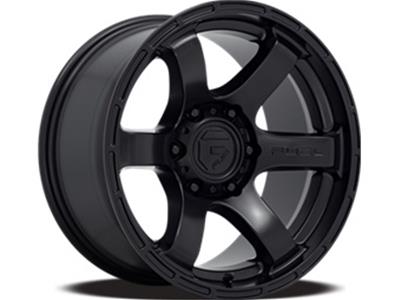 Fuel Off-Road Rush D817 Textured Black Wheels 17x9 Wheels, D817, Aluminum, Finish, 17 in. x 9 in., 6 x 139.70mm/5.5 in. Bolt Circle, 5.04 in. Backspace, Each