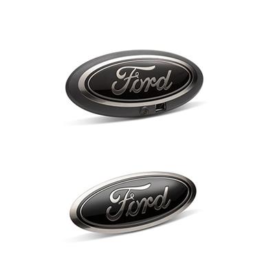 Ford Performance Parts 2020-22 Super Duty Black Oval Ford Emblems