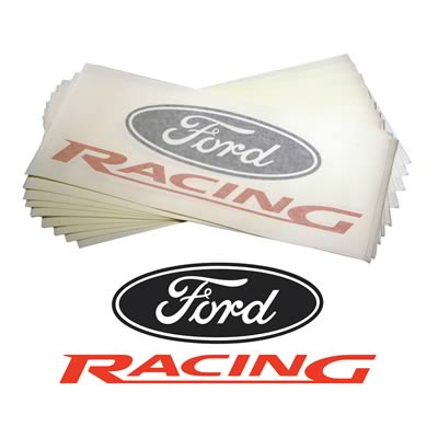 Ford racing die cut decals #2