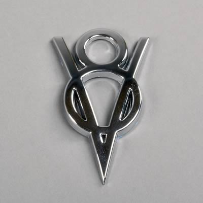 Ford Racing Chrome V8 Badge thumbnail 2