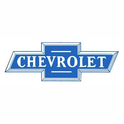 Chevy Bowtie Dealership Chevrolet Sales & Service Shield Tin Metal Sign 