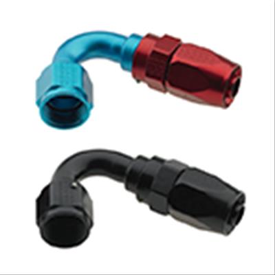 Fragola -8AN Male Rad Fitting 120 Degree Pro-Flow Hose End - Black