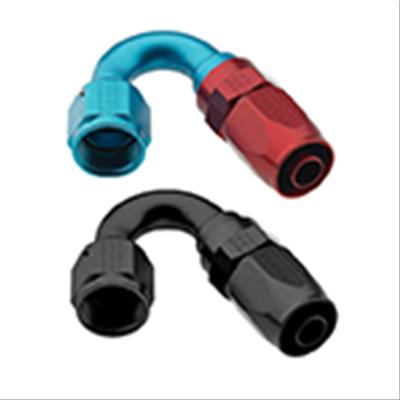 Fragola -8AN Male Rad Fitting 150 Degree Pro-Flow Hose End - Black