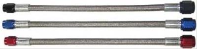Fragola -3AN x -4AN Nut 4AN Nitrous Line 24in Black Nuts