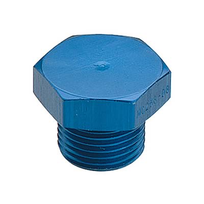 Fragola -3AN Aluminum Flare Port Plug 3/8-24 thumbnail 2