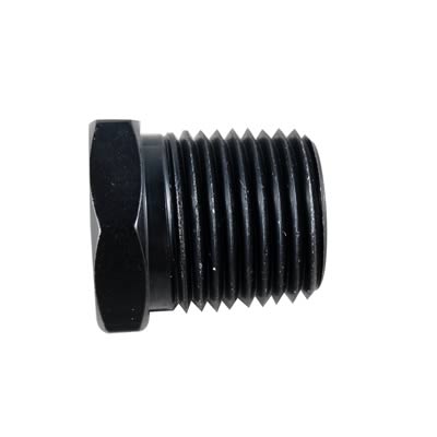 Fragola 1/8 x 1/4 Pipe Reducer Bushing - Black thumbnail 2