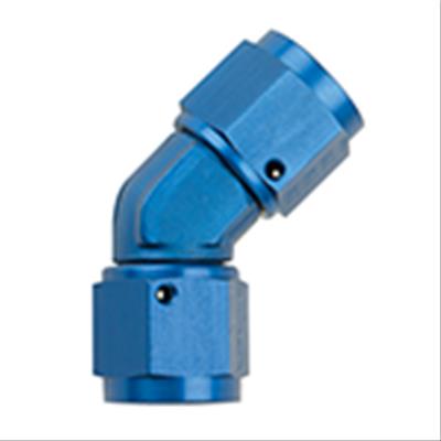 Fragola -3AN x 45 Degree Female Coupler - Black