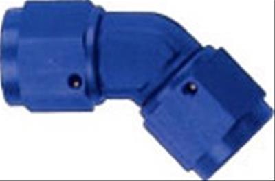 Fragola -4AN x 45 Degree Female Coupler - Black thumbnail 2