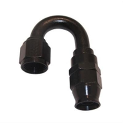 Fragola -8AN Real Street x 180 Degree Hose End Black For PTFE Hose thumbnail 2