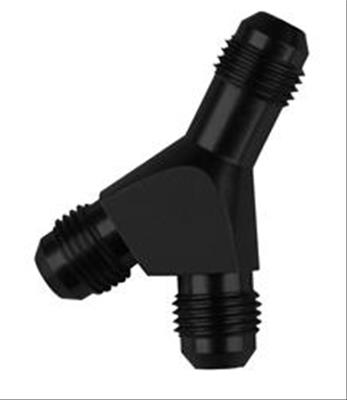 Fragola Y-Fitting -12AN Male Inlet x -10AN Male Outlets Black thumbnail 2