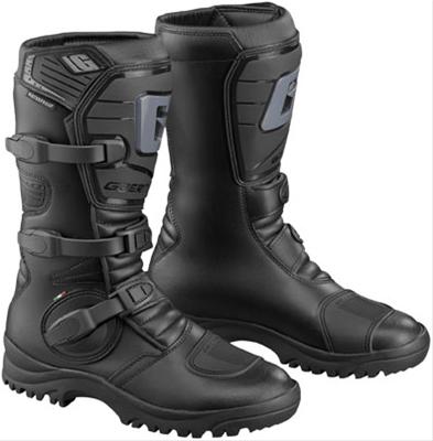 Gaerne G-Adventure Aquatech Boots 2525-001-08 Riding Boots, Aquatech, Black, Plastic Buckle, Men's 8, Pair