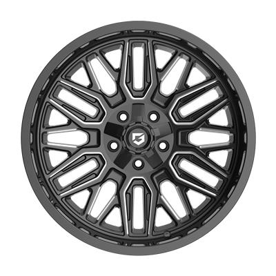 Gear Off Road A279602 Gear Alloy 775 Surge Gloss Black Wheels with