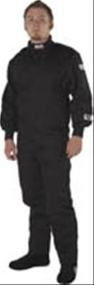 G-FORCE GF125 Driving Pants 4127MEDBK Pants, GF125, Single Layer, Pyrovatex, Medium, Black, SFI 3.2 A/1, Each thumbnail 3