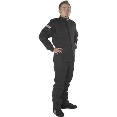 G-FORCE GF525 Driving Jackets 4526LRGBK Jacket, GF525, Multiple Layer, Pyrovatex, Large, Black, Each thumbnail 2