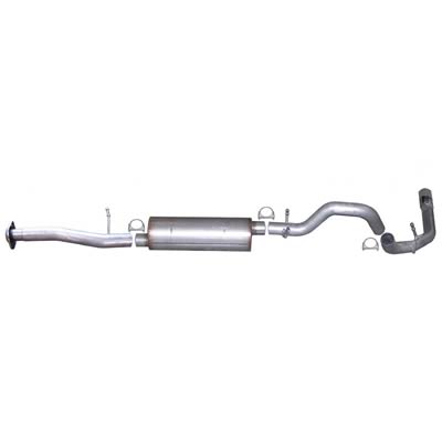 Gibson 615606 Stainless Steel Single Exhaust System 