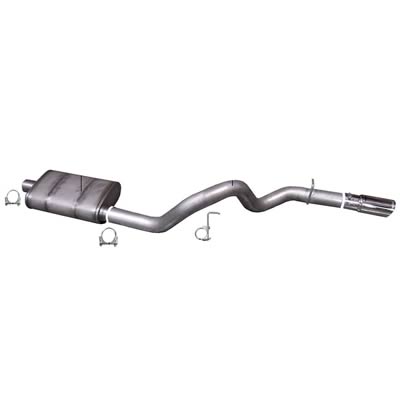 Gibson 97-00 Jeep TJ Sahara 4.0L 2.5in Cat-Back Single Exhaust - Stainless thumbnail 3