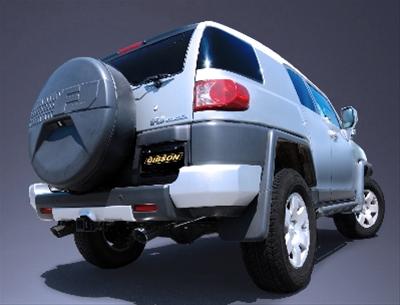 Gibson 07-14 Toyota FJ Cruiser Base 4.0L 2.5in Cat-Back Dual Split Exhaust - Stainless thumbnail 4