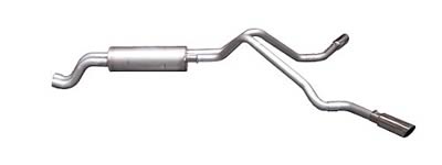 Gibson 01-05 Chevrolet Silverado 2500 HD Base 6.0L 2.5in Cat-Back Dual Extreme Exhaust - Stainless thumbnail 3