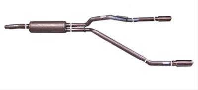 Gibson 09-10 Ford F-150 King Ranch 5.4L 2.5in Cat-Back Dual Split Exhaust - Stainless thumbnail 6