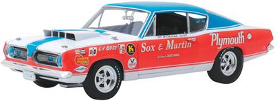 GreenLight Collectibles HWY-18003 1:18 Scale Sox & Martin 1968