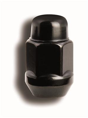 Gorilla Lug Nuts 41187BCB Nuts, Conical Seat, Bulge, 1/2 in. x 20 RH, Closed End, Black, Steel, Set of 4 thumbnail 3