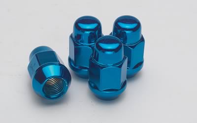 teal lug nuts